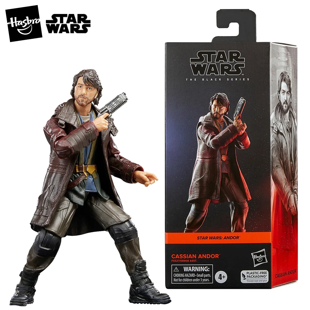 In-Stock Original Hasbro The Black Series Cassian Andor (Star Wars: Andor) 15cm Action Figure Anime Model Collection Toys