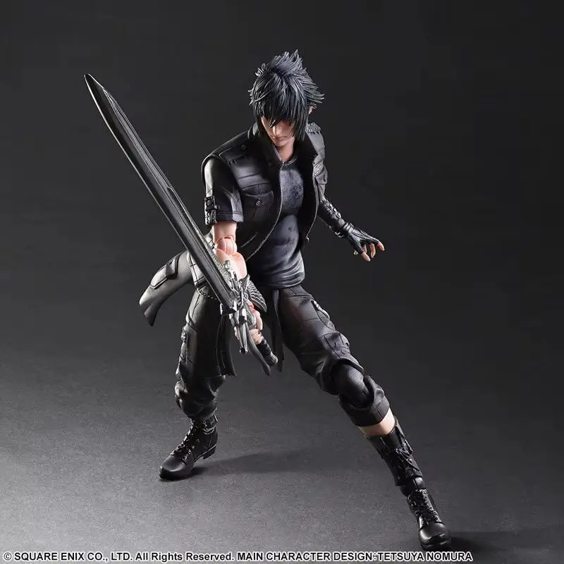 

Final Fantasy Noctis Action Figure 28cm PVC Cartoon Anime Collectible Model Movable Pa Boxed Toy for Fans And Children