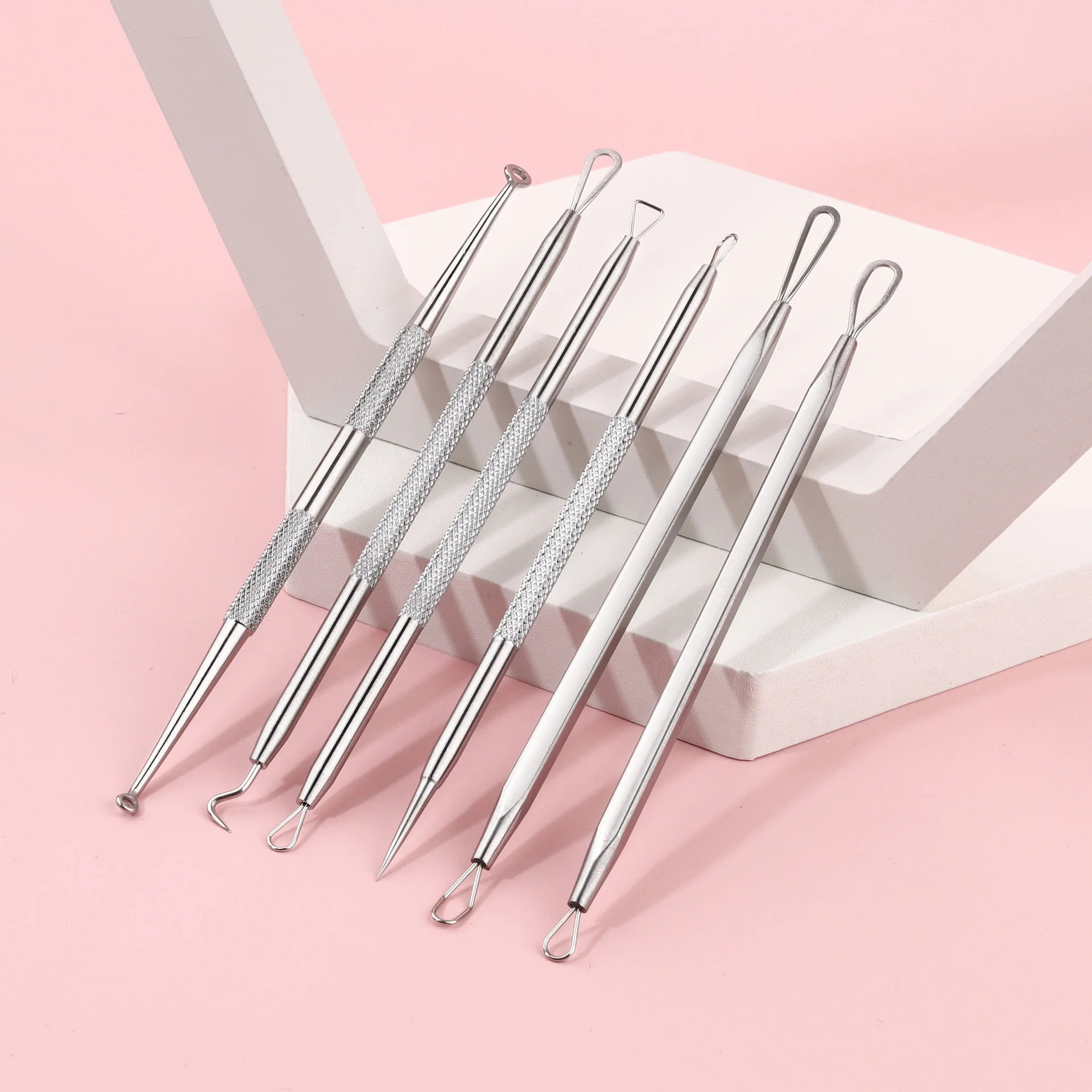 Extra Fijne Cellulaire Acne Mee-eter Pincet Gezichtsschoonheid Verwijder Acne Naald Gereedschappen voor Smet en Whitehead Verwijdering Huidverzorging