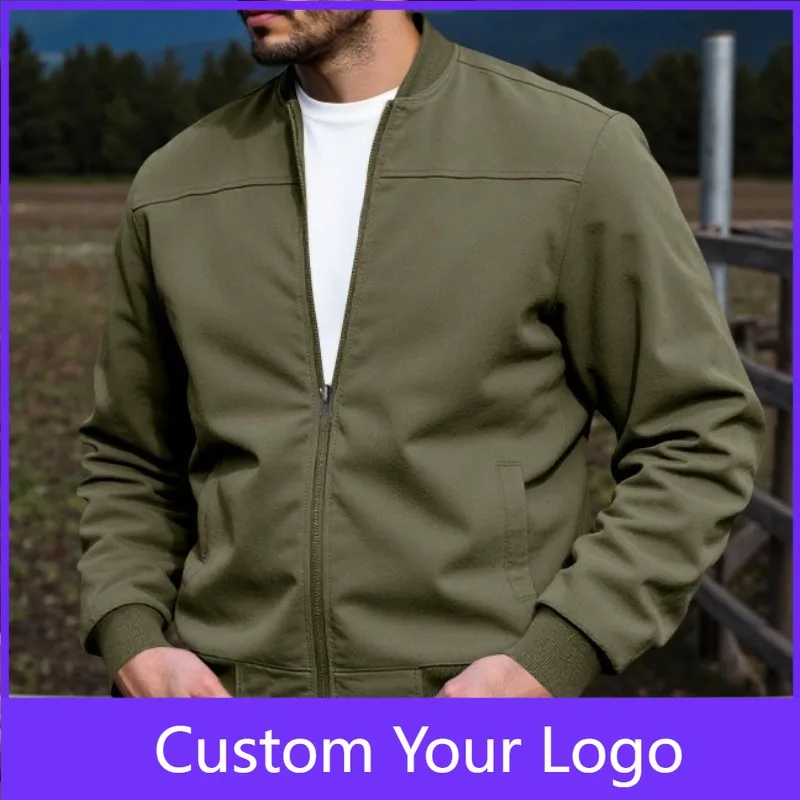 

Мужская легкая куртка-бомбер, повседневная модная стильная ветровка, легкая куртка, верхняя одежда на молнии, пальто для бега, спортивная одежда для пешего туризма