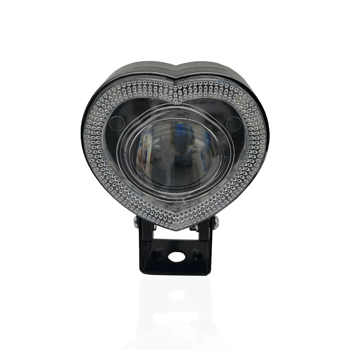 5 Modes Motorcycle Spotlight LED Head Light with RGB Mini Driving Work Fog Light Drl Bulb for Ja93
