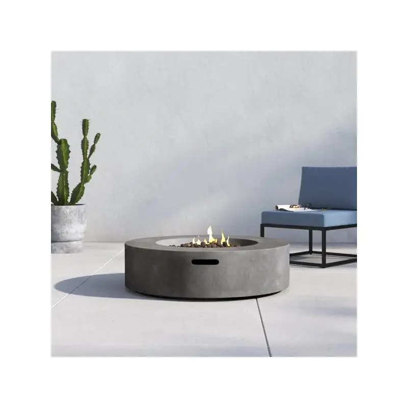 

12-дюймовый стол для костра бетона, армированный высоким волокном для наружного использования