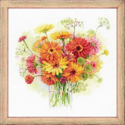 6463 Cross Stitch Kits Cross-stitch Kit Embroidery Threads For Embroidery Set Christmas Crafts For Adults Embroidery Needles DIY