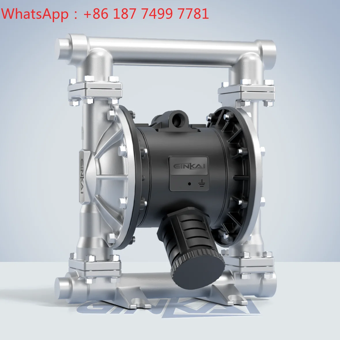 1 Inch 25mm Stainless Steel Pneumatic Air Diaphragm Pump Diesel Water Acid Alkali Chemical Transfer Pump