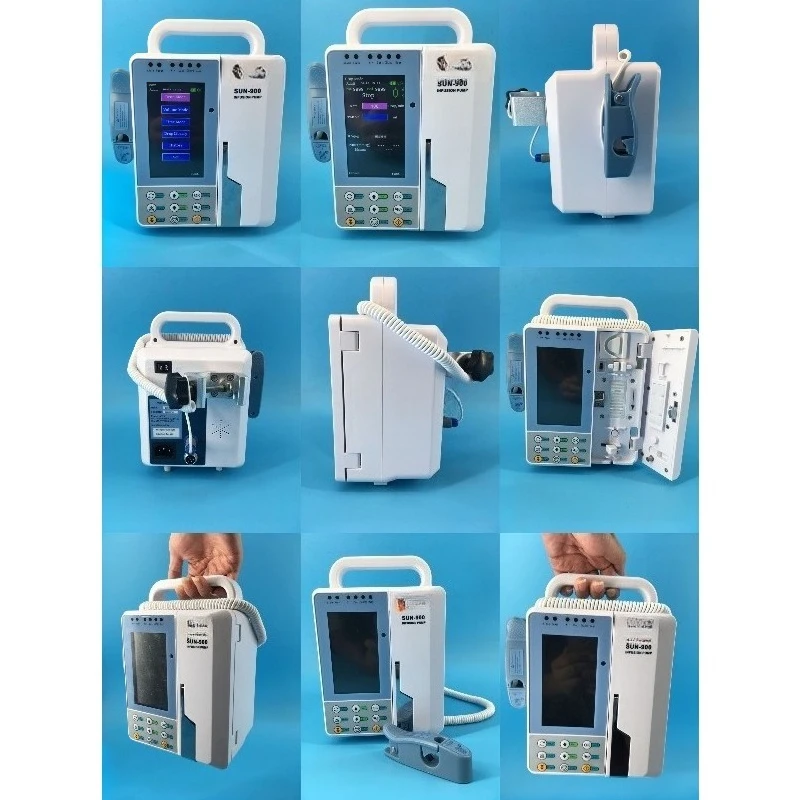 Factory Price Medical & Veterinary Infusion Pump, High Quality IV Fluid Pump for Pet Hospital
