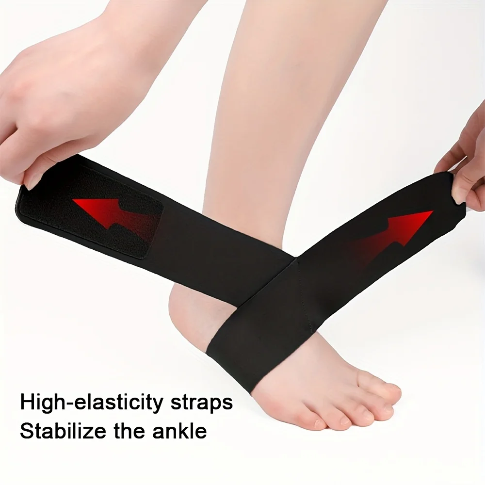 1Pcs Breathable Ankle Protection 3D Knitted Fabric Nylon Elasticity Pressurized Support Prevent Sprains Ankle Brace Men Women