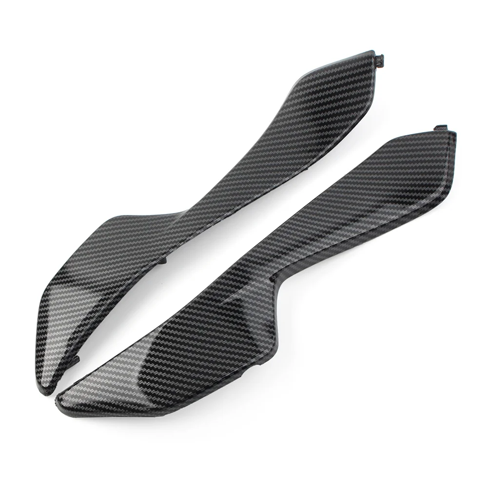 2pcs Gas Tank Side Panels Fairing Carbon Fiber Pattern ABS Cover For Honda CBR1000RR CBR1000 RR 2004 2005 2006 2007