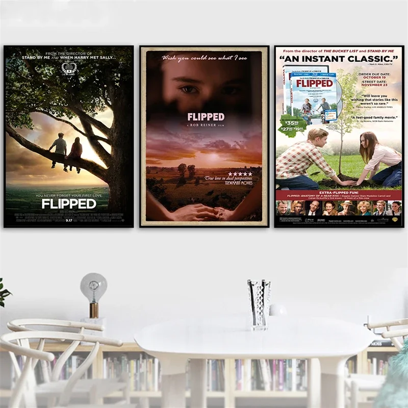 ملصق قماش جمالي كلاسيكي لتزيين جدران المنزل ، صورة معكوسة ، تصميم حب ، فن غرفة المعيشة ، صورة بار ومقهى #2