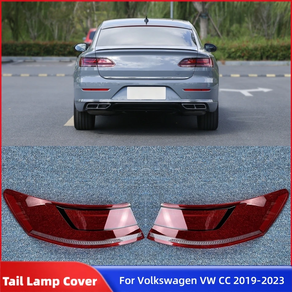 

For Volkswagen VW CC 2019 2020 2021 2022 2023 Car Rear Light Accessories Auto Accessories Taillight Housing Housing Cover