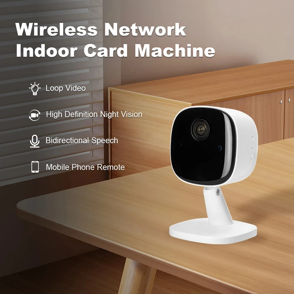 

2MP Mini Camera 1080P Baby Monitor Camera Indoor Pet Dog Security Camera Night Vision WiFi Monitor Motion Detect with 2Way Audio