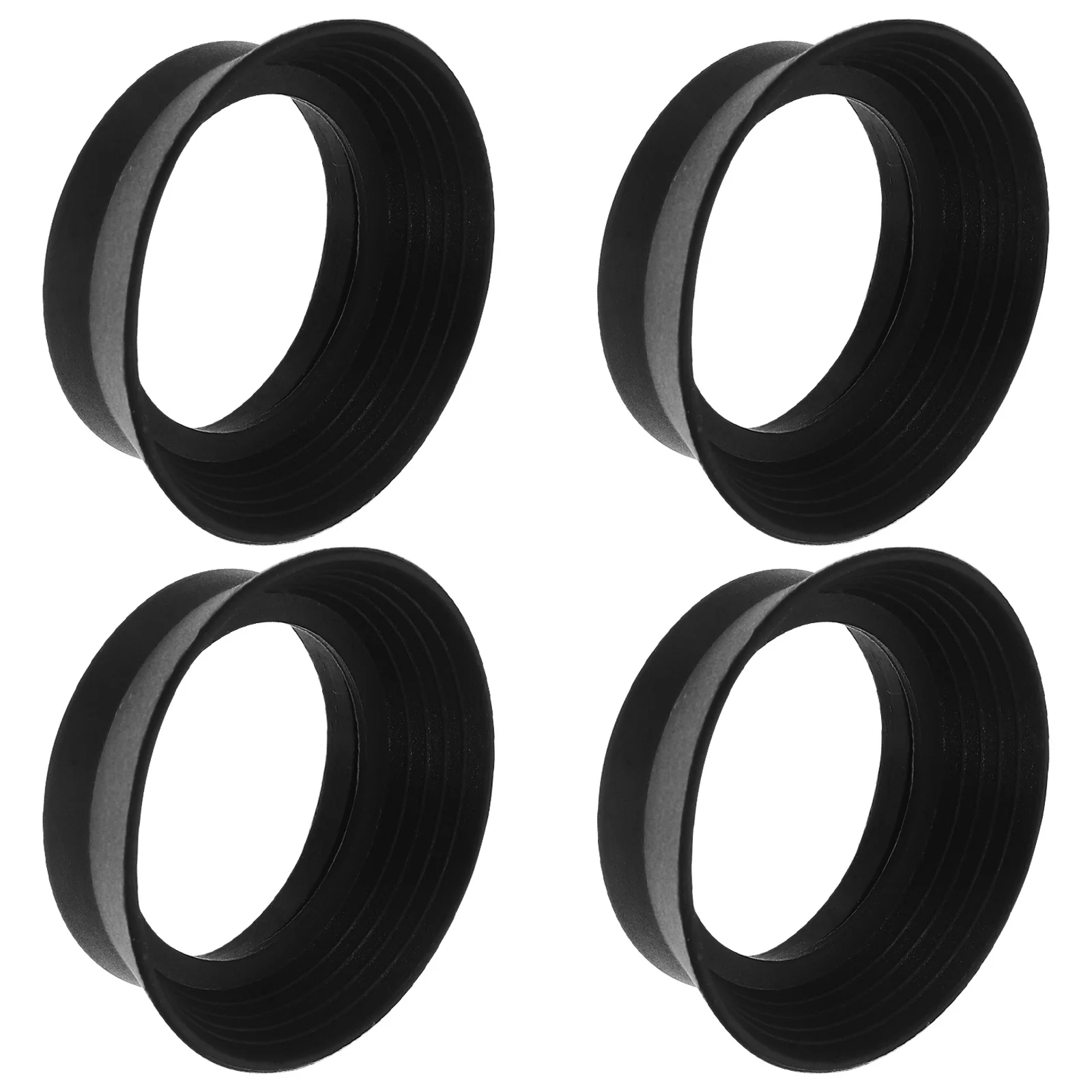 

4Pcs Microscope Eyepiece Eye Cup Guard Rubber Covers for Stereo Microscope Telescope Replacement Accessories Antilight
