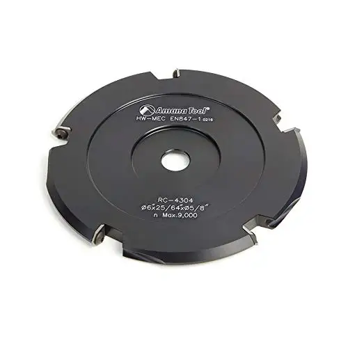 Rc-4304 Sc Insert Acm 90 Graus X 6 D X 5 T X 5/8 Polegada Furo V-Scoring Lâmina de serra