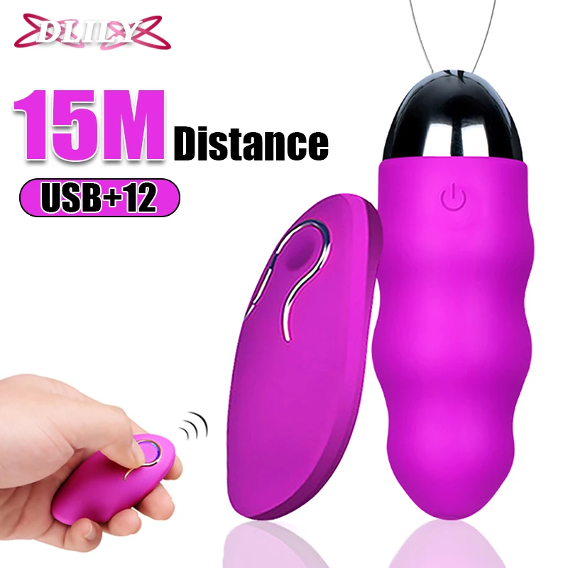 10 Speeds Vibrator Sex toys for Woman with Wireless Remote Control Waterproof Silent Bullet Egg USB Rechargeable toys for adult