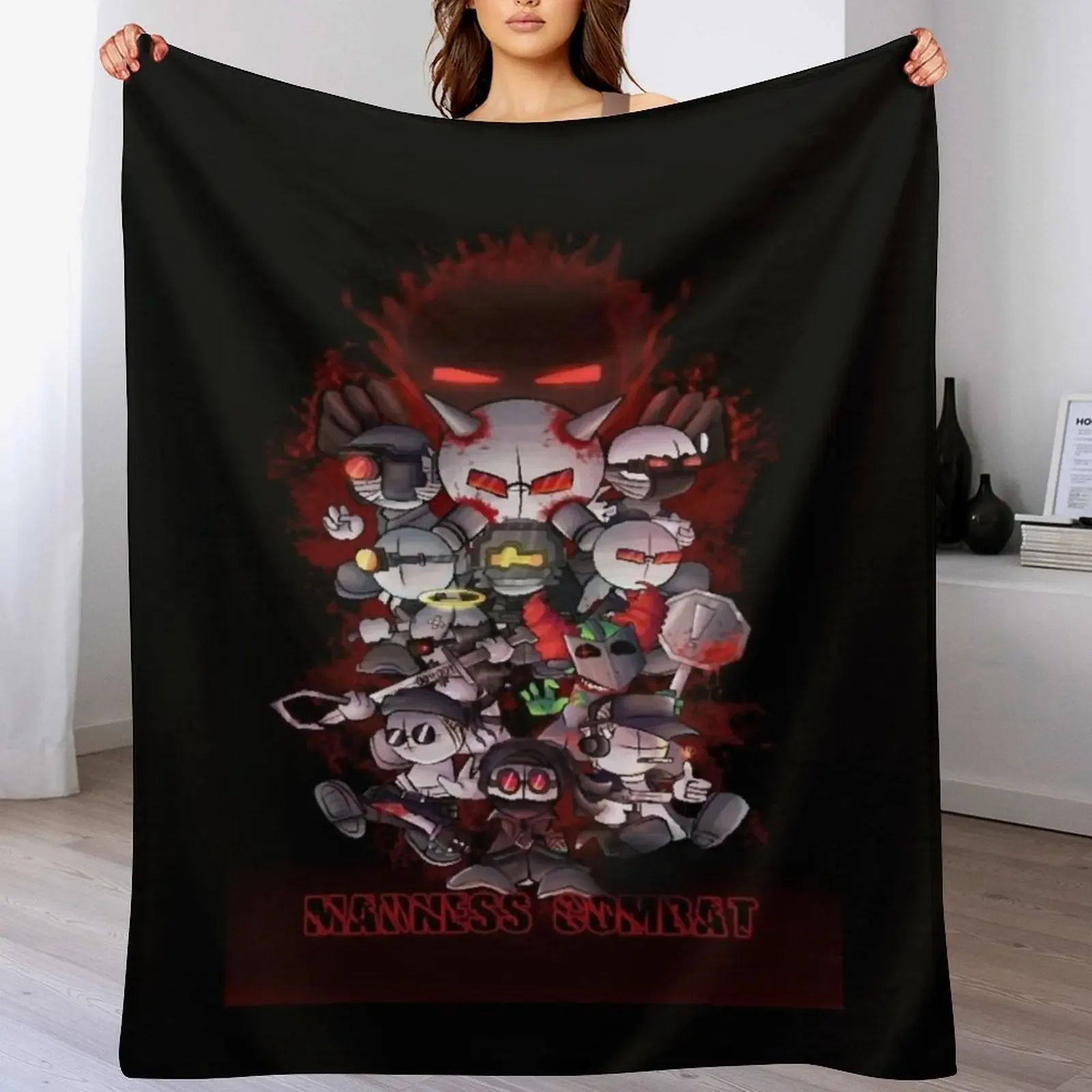 

Madness combat Throw Blanket Sofa Throw blankets and throws Summer Blankets For Bed Blankets