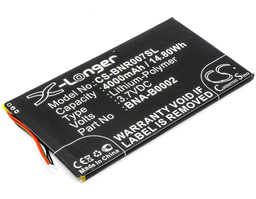 Tablet Battery For Barnes & Noble BNA-B0002  L83-4977-266-01-4 NOOK HD 7  BNRV400  BNTV400