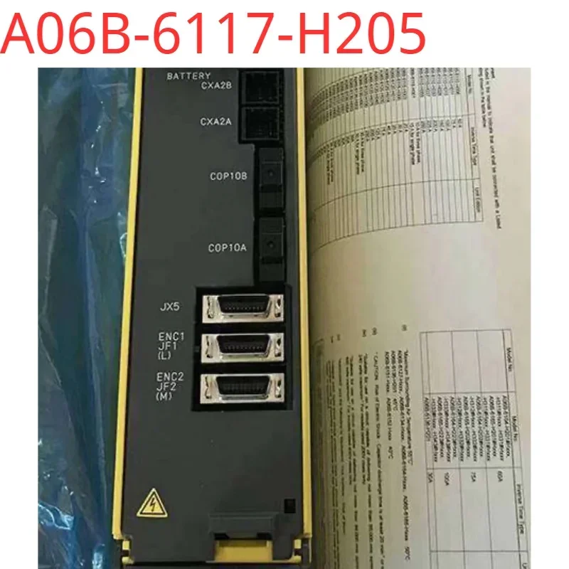 

A06B-6117-H205 б/у, проверенный, исправен, сервопривод в хорошем состоянии.