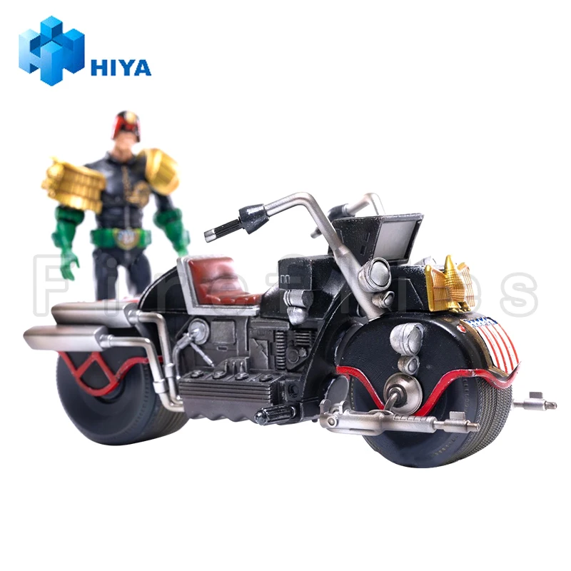 

1/18 HIYA 3.75inch Action Figure Exquisite Mini Series Judge Dredd & Lawmaster Mark II Anime Model Toy Free Shipping