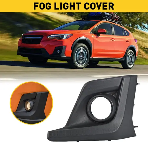 Imagen 2 del producto   Cubierta de lámpara antiniebla, moldura de parrilla, parachoques delantero, cubierta de luz antiniebla embellecedora para Subaru Crosstrek XV 2018 2019 2020 57731FL092