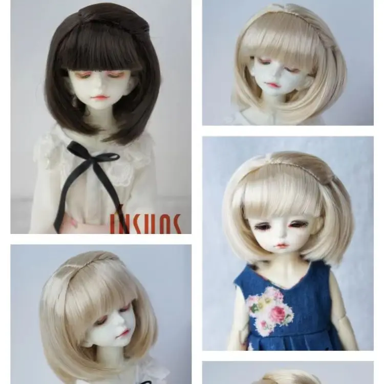 

Лидер продаж 1/4 1/3 Симпатичный BJD синтетический мохеровый парик MSD SD Костюм для волос для размеров 7-8 дюймов 8-9 дюймов Оптовая продажа Дешевые аксессуары для кукол