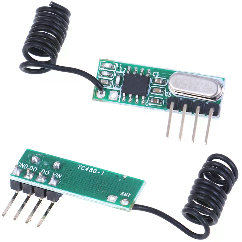 Universal DIY 433 Mhz 1CH RF Relay Receiver Wireless Remote Control Switch Micro Module LED Light Controller DC 3.6V-24V RX500A