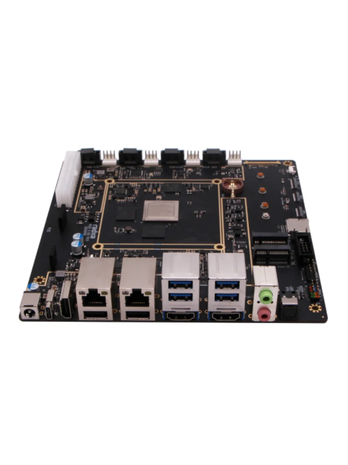 Imagem -05 - Radxa Rock5 Itx Radxa Rk3588 Oito Núcleos Cpu Mini Itx Placa de Desenvolvimento Placa-mãe 8k