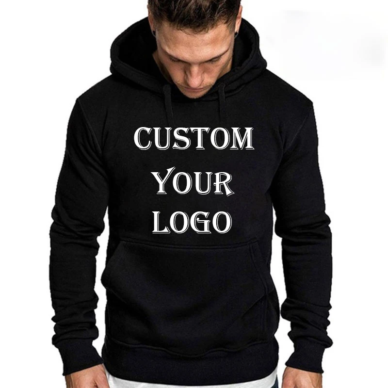 DIY Custom Printed Men Women Hoodies Loose Casual Clothes New Fashion Long Sleeve Pullover Personalized Streetwear Sweatshirts