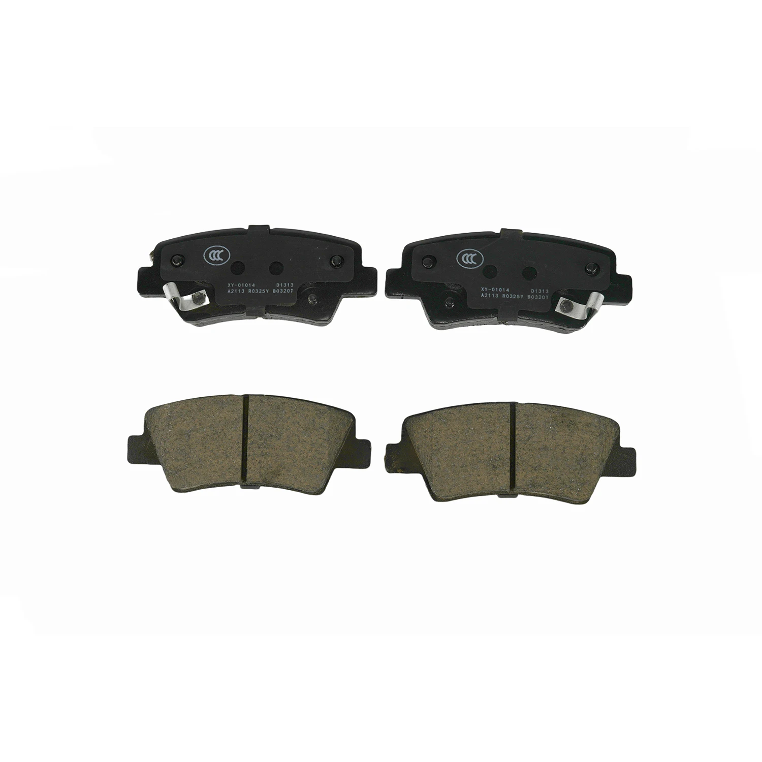 Premium Ceramic Automotive Brake Pads for Hyundai Accent 2012, Azera 2010-11, Elantra 2010 and Sonata 2008-2010 Rear Brake Pads