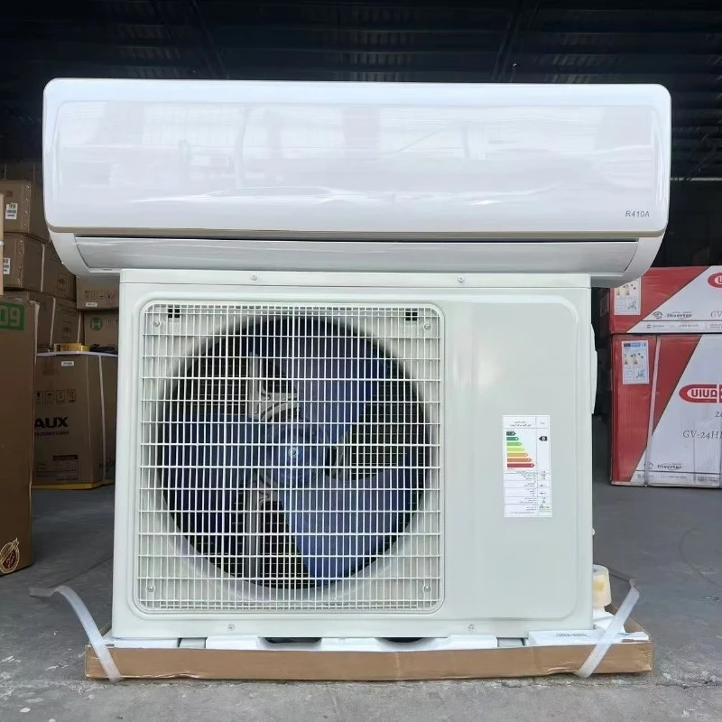 

Бытовой кондиционер для дома 2 тонны 24000 BTU, охлаждение и обогрев, Golden Fin, самоочистка, 4-стороннее распахивание