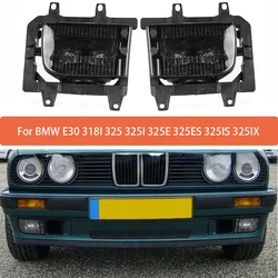 For BMW E30 Headlights Fog Lights E30 Bumper Light 318I 325I 325E Fog Light Foglights DRL 63171385945 63171385946