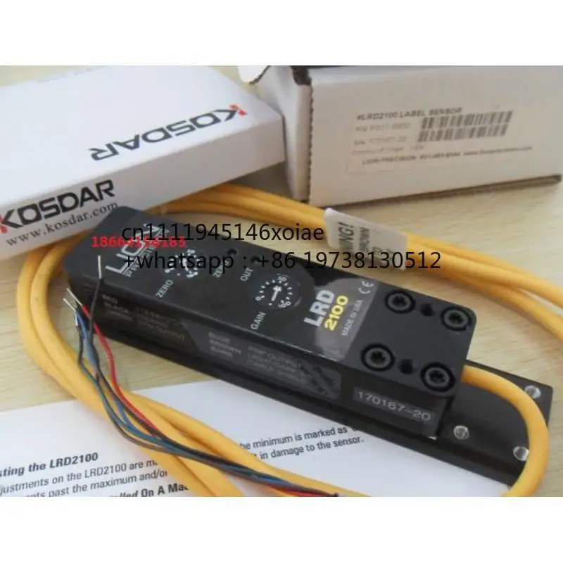 LION100% LRD2100 Labeling Machine Slot Type Electric Eye NPN PNP Transparent Label Sensor Manufacturer
