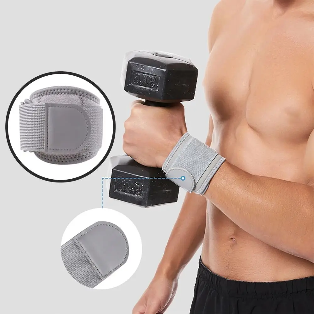

Compression Elbow Support Strap Breathable Adjustable Strap Arm Strap Band Anti-Slip Design Dual Compression Sports Wrist Guard
