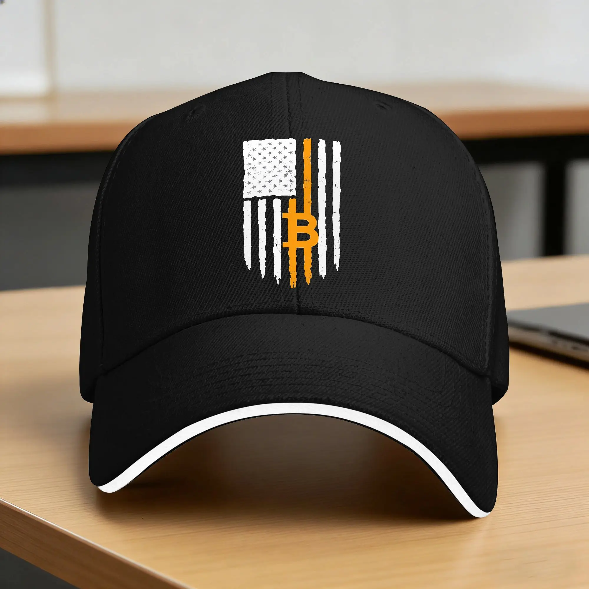Bitcoin Baseball Cap  y2k Cool Men Women Hip Hop Hats High Quality Design Running Hippie Baseball Caps Gift