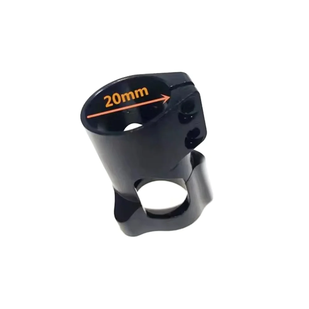 Pied de train d'atterrissage en métal, 20mm, siège fixe/connecteur de pieds pour cadre E410P E416P E610P E616P EV416, 1 pièce