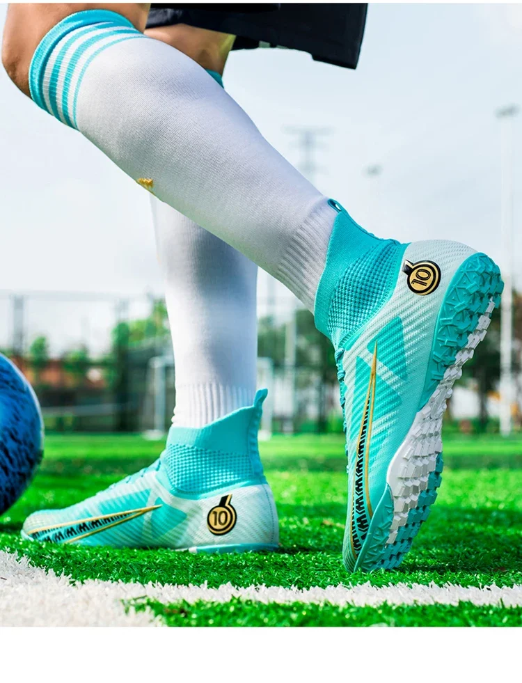 Herren Fußballschuhe Professionelle Original Widerstandsfähige Männer-Trainingsschuhe Atmungsaktive Hochwertige Fußballstiefel Rutschfeste Fußballschuhe – Detail 29