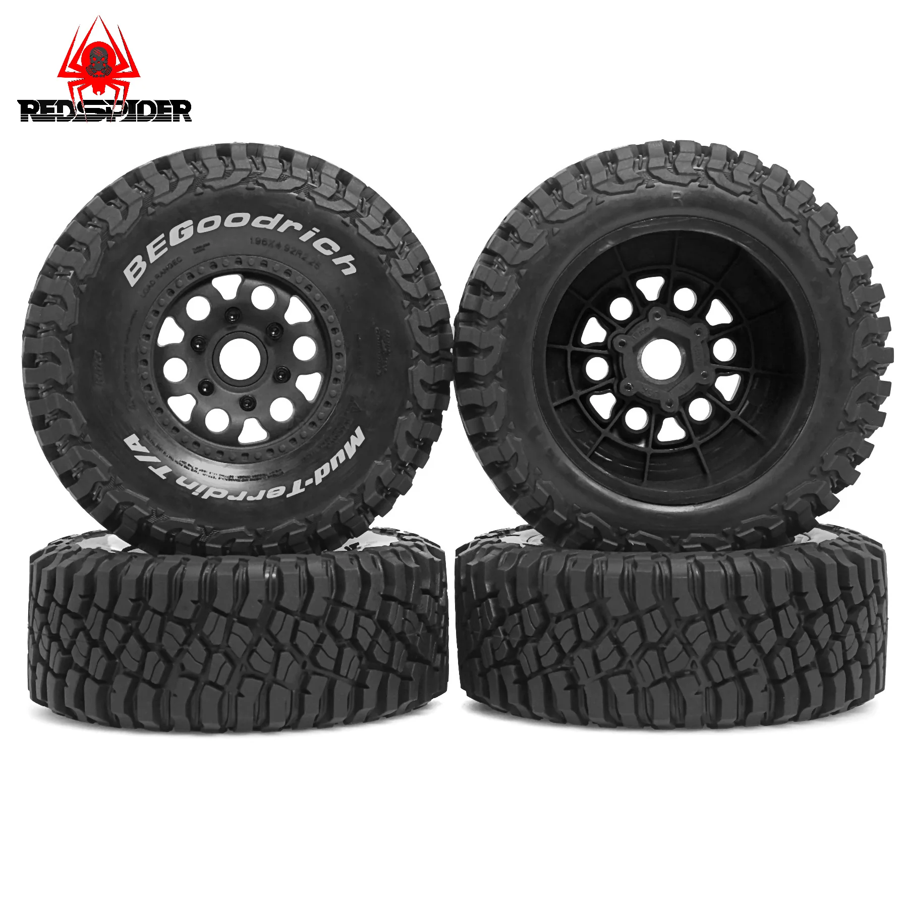 

Колеса и шины для грузовиков 1/8 с наружным диаметром 4,96 дюйма, радиоуправляемые шины с коротким ходом для внедорожного грузовика 1:8 Traxxas Slash 2WD 4×4 Rc4wd Arrma Mojave4S