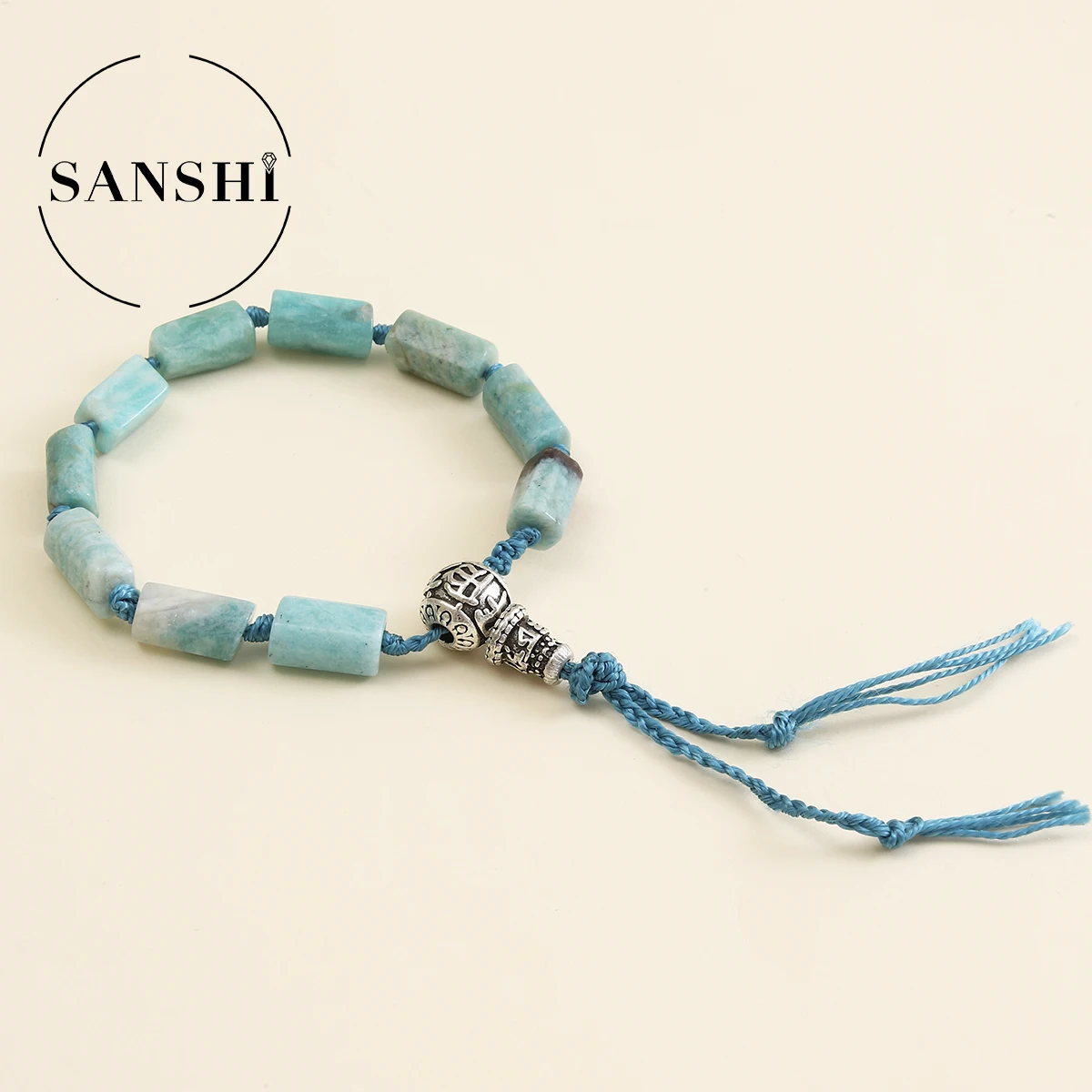 

Натуральный аметист, розовый кварц, пренитовая тыква, браслет с подвеской и кисточкой, доступный в нескольких цветах, подходит для мужчин и женщин, праздничный подарок