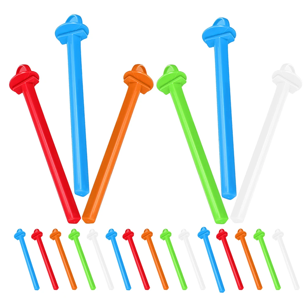 

20Pcs Universal Bird Perch Stands Lightweight Plastic Rest Platform for Parrot Cage Corner Grip Foot Indoor Outdoor