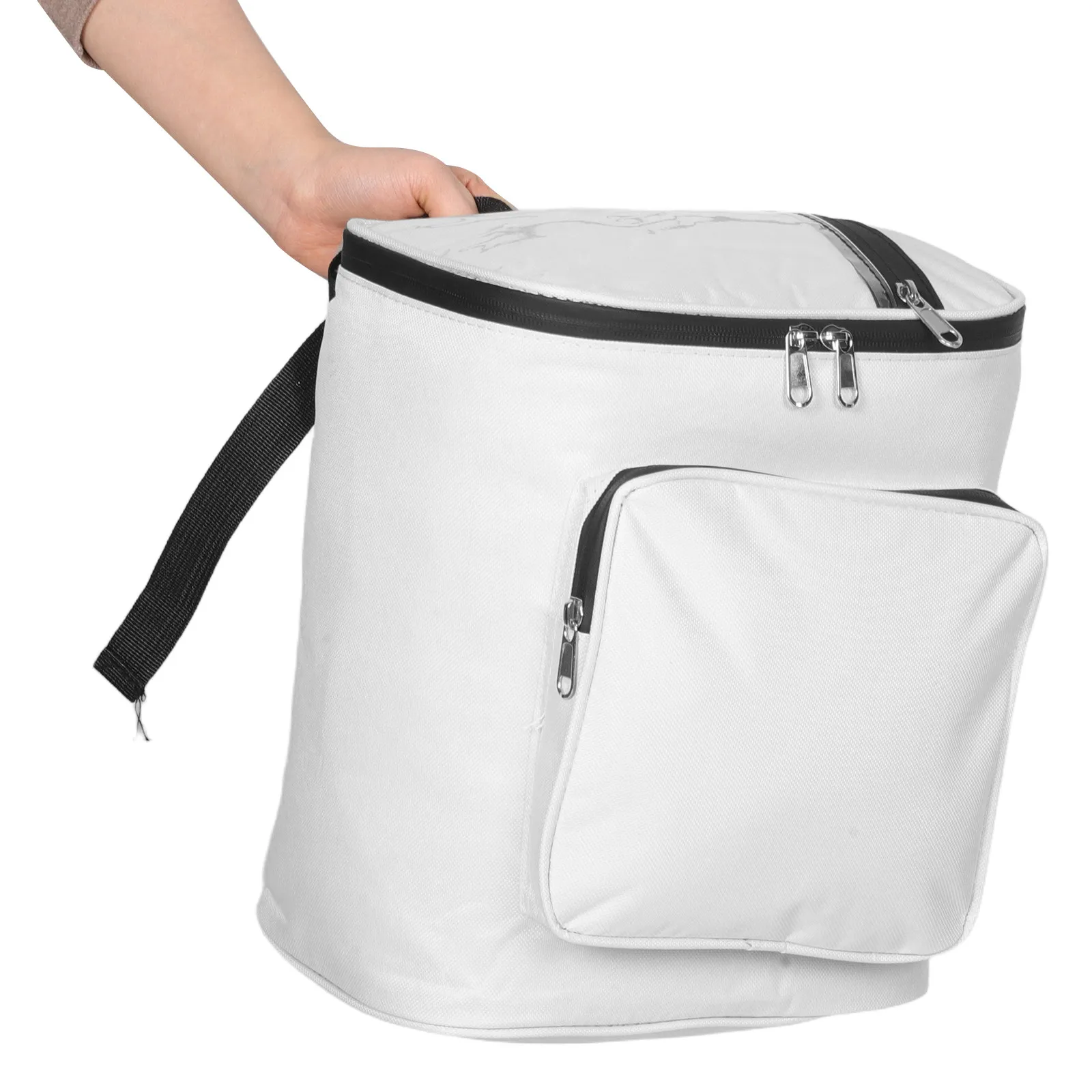 Large Waterproof Electric Scooter Handlebar Bag Front Storage Pouch Carry Waterproof Rainproof Outdoor Travel Bike
