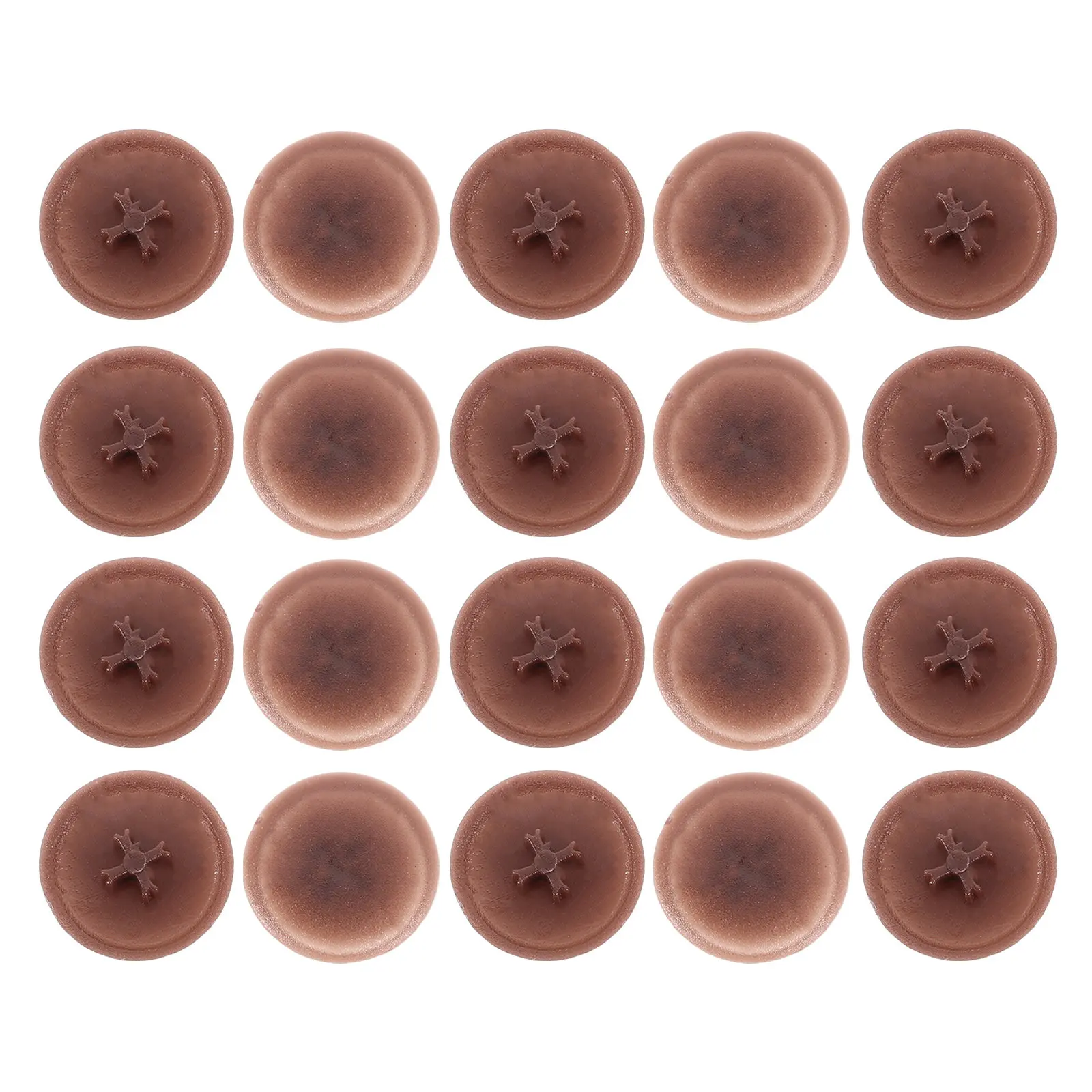 

1000Pcs Round Screw Hole Caps PP Furniture Screw Hole Plugs for Cabinets Wooden Furniture Decorative Cover Hiding Holes