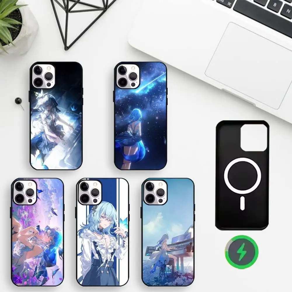 

Wuthering Waves Shorekeeper Phone Case For iPhone17,16,15,14,13,12,11 Plus,For Magnetic Wireless Charge Cover