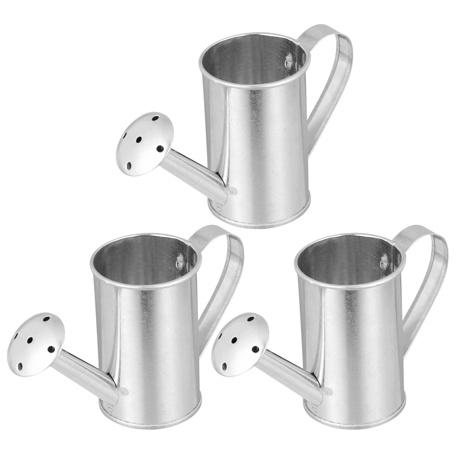 

Tin Vase Vintage Flower Pot Dried Bucket Iron Plant Holder Desktop Decoration Garden Container with Handle Water Pitcher