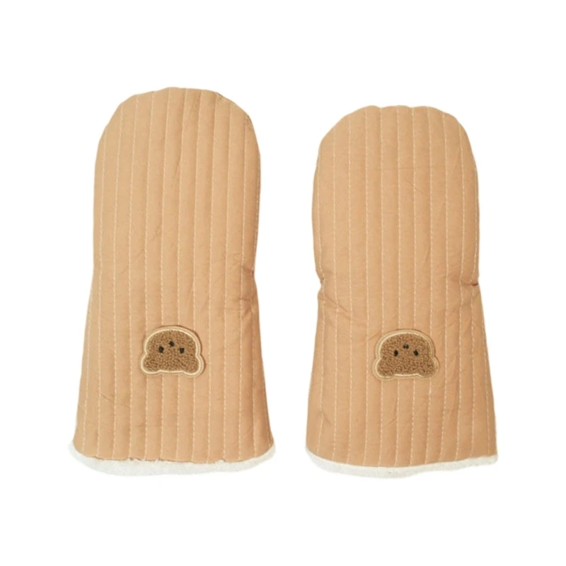 1 Pair Polyester Strollers Gloves for Superior Warmth and Waterproof Protections in Harsh Winter Climates 425F