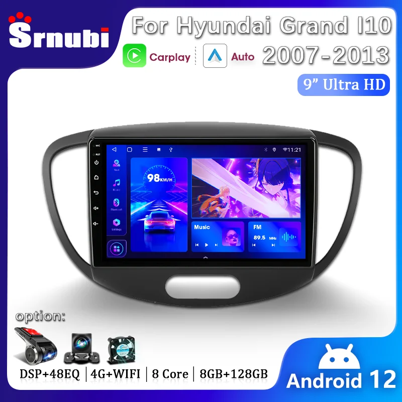 

Srnubi 2Din Android Car Radio Multimedia Player Stereo for KIA Carnival VQ 2006 - 2014 GPS Navigation Wireless CarPlay Auto DVD