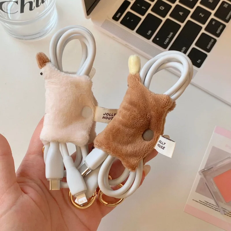 منظم كابلات لطيف من القماش الن - مراجعة Cable Winder Keychain وسعره