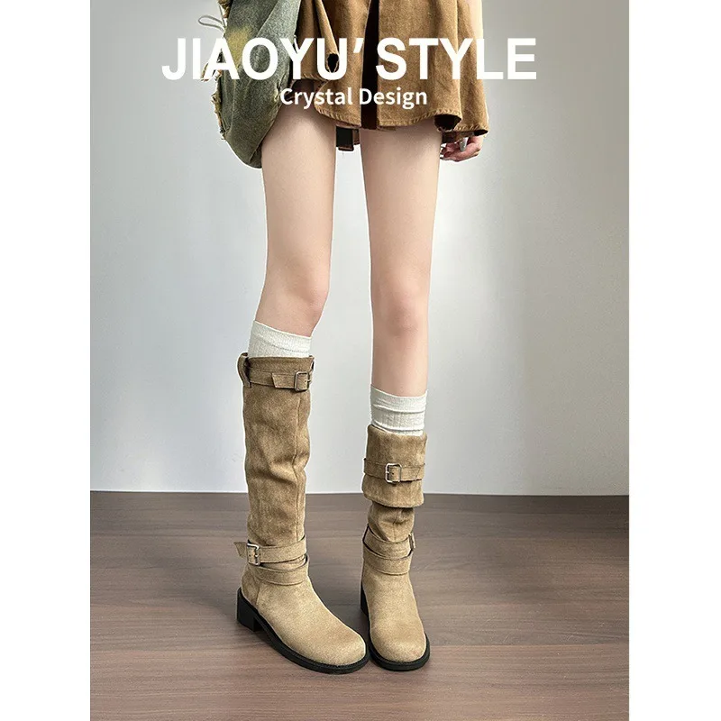 

Женские высокие сапоги для женщин Дизайнерские сапоги на высоком каблуке Массивные зимние сапоги до колена Дизайнерские роскошные ботинки Mujer Chelsea Boot Fashion