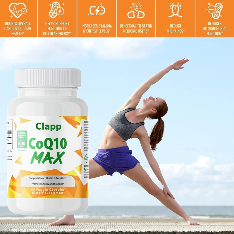 

Natural Coenzyme Q10 Strong Antioxidant (Capsule 60 (800 Mg))