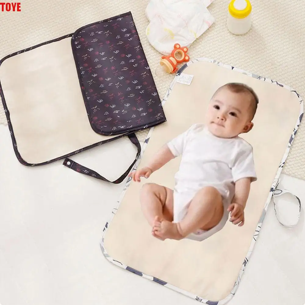 

Foldable Baby Changing Mat Portable Waterproof Diaper Changing Pad Lightweight Compact Newborn Diaper Changer Travel