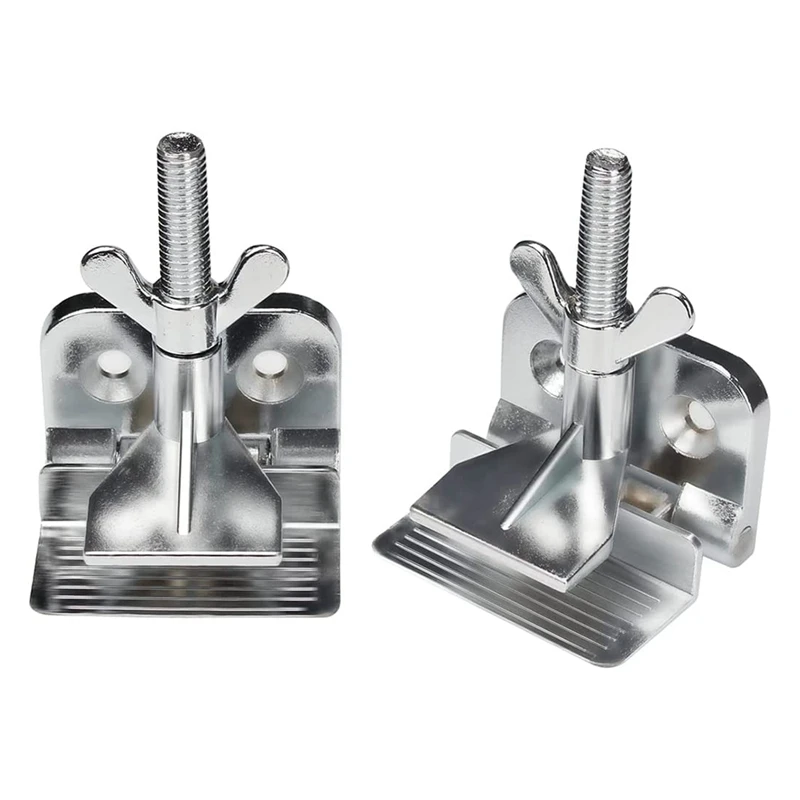 

New 2Pcs Butterfly Hinge Clamp For Silk Screen Printing Frame, Screen Printing Clamps DIY Hobby Tool For Fixing Screen