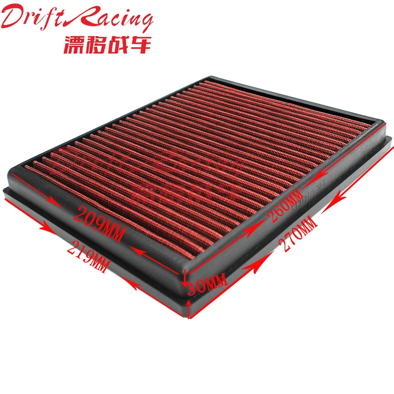 Car Air Filter Intake Accessories For BMW 335I 435I 3.0L L6 F/I-ALL 12'-16' High Power Replacement Panel Air Filter