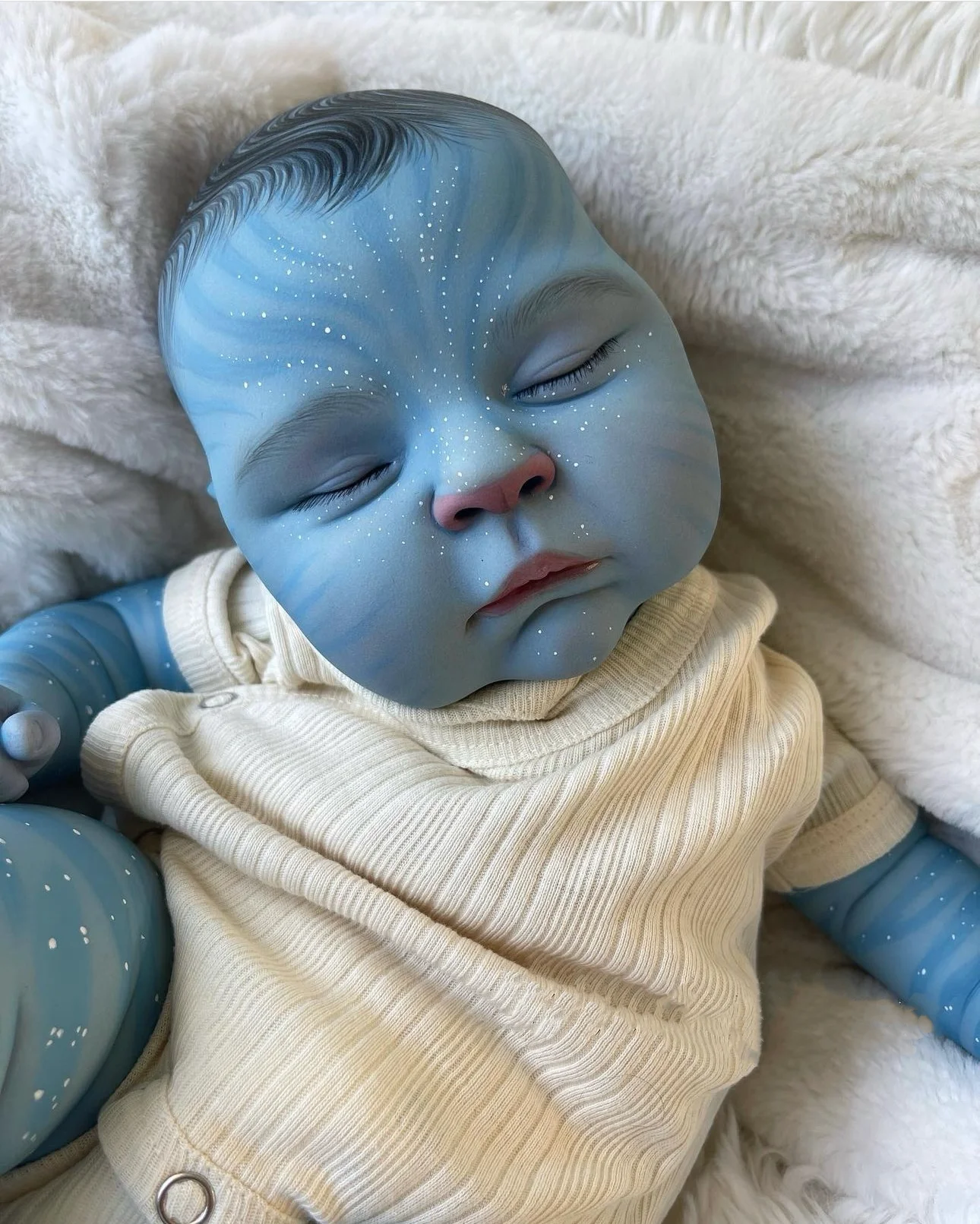 Cokela Factory Direct Sale Sparkling New Reborn Baby Doll 19 Inches Realistic Reborn full body silicone doll Avatar Doll